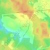 Топографическая карта Анохино, высота, рельеф