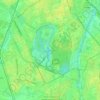Топографическая карта Сормовский парк, высота, рельеф