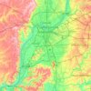 Топографическая карта Louisville, высота, рельеф