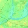 Топографическая карта Михальцево, высота, рельеф