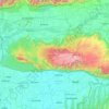Топографическая карта Meghalaya, высота, рельеф
