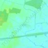 Топографическая карта Песчанка, высота, рельеф
