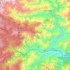 Топографическая карта Soreng, высота, рельеф