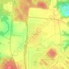 Топографическая карта Полыковичи 2, высота, рельеф