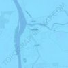 Топографическая карта Камызяк, высота, рельеф