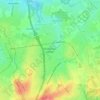 Топографическая карта Везембек-Оппем, высота, рельеф