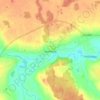 Топографическая карта Уксянское, высота, рельеф