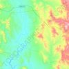 Топографическая карта Onavas, высота, рельеф