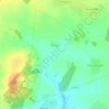 Топографическая карта Батурки, высота, рельеф