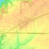 Топографическая карта Tennessee, высота, рельеф