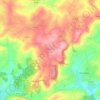 Топографическая карта Quettetot, высота, рельеф