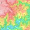 Топографическая карта Lavastrie, высота, рельеф
