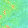 Топографическая карта Guaraná, высота, рельеф