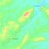 Топографическая карта Papagaio, высота, рельеф