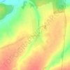 Топографическая карта Новый Карамас, высота, рельеф