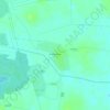 Топографическая карта Коробовичи, высота, рельеф
