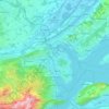 Топографическая карта Люцерн, высота, рельеф