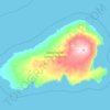 Топографическая карта Kahoolawe, высота, рельеф