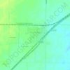 Топографическая карта Partridge, высота, рельеф
