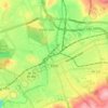 Топографическая карта York, высота, рельеф