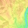 Топографическая карта Новка, высота, рельеф