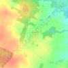 Топографическая карта Ивановцы, высота, рельеф