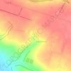Топографическая карта Берестянки, высота, рельеф