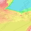 Топографическая карта Niagara Peninsula, высота, рельеф