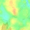 Топографическая карта Миснево, высота, рельеф