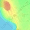 Топографическая карта Чувашский Сускан, высота, рельеф