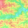 Топографическая карта West Des Moines, высота, рельеф