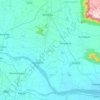 Топографическая карта Mohanur, высота, рельеф