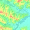 Топографическая карта Passo do Verde, высота, рельеф