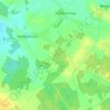 Топографическая карта Shadoxhurst, высота, рельеф