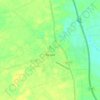 Топографическая карта Burgaw, высота, рельеф