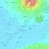 Топографическая карта Kudus, высота, рельеф