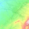Топографическая карта Бадам, высота, рельеф