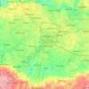 Топографическая карта Wonosari, высота, рельеф