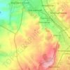 Топографическая карта Мирновское сельское поселение, высота, рельеф