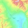 Топографическая карта 科克亚尔柯尔克孜族乡, высота, рельеф