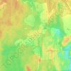 Топографическая карта Елизаветинка, высота, рельеф