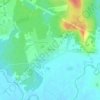 Топографическая карта Новоселка, высота, рельеф