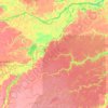 Топографическая карта Beruri, высота, рельеф