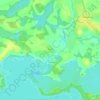 Топографическая карта Устье, высота, рельеф