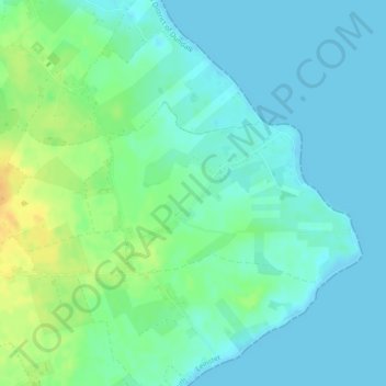 Топографическая карта Ballagan, высота, рельеф