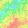 Топографическая карта Буготакский сельсовет, высота, рельеф