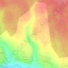 Топографическая карта Колодкино, высота, рельеф