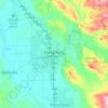 Топографическая карта Santa Rosa, высота, рельеф