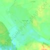 Топографическая карта Вороньков, высота, рельеф