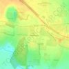 Топографическая карта Руэм, высота, рельеф